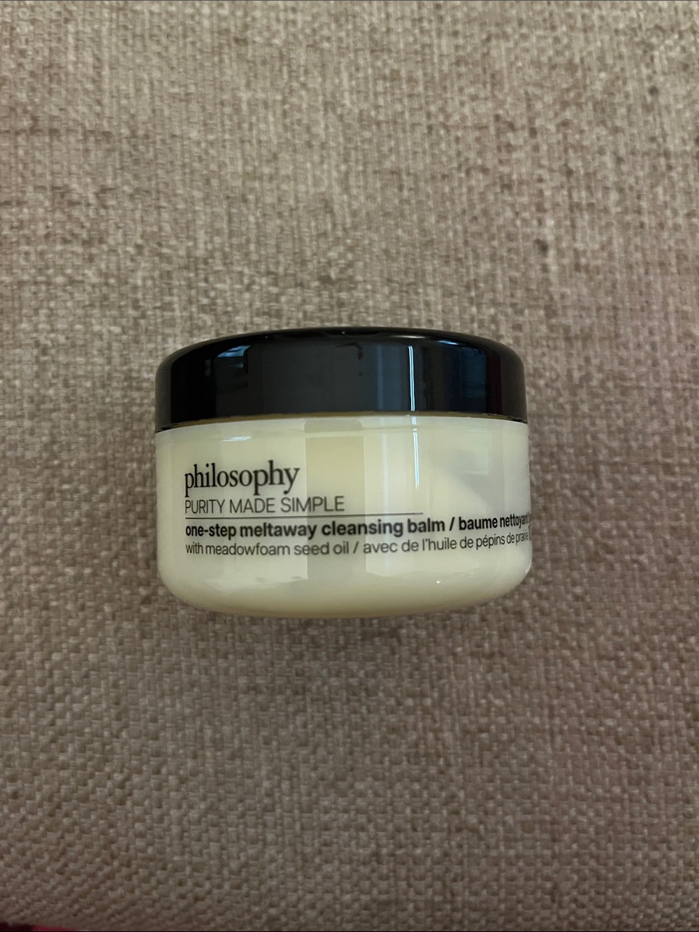 Philosophy Purity Made Simple Cleansing Balm - Cream and Black